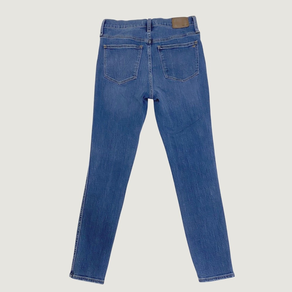 Madewell 10 High-Rise Skinny Jeans Women‎ 28 Blue Excellent Tencel Blend Stretch